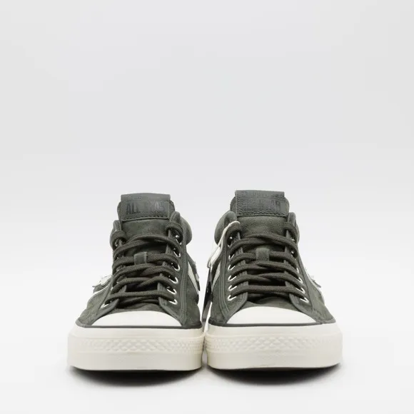 Converse Men's Comfort Star Player 76 Suede Mid Shoes Green Size 9