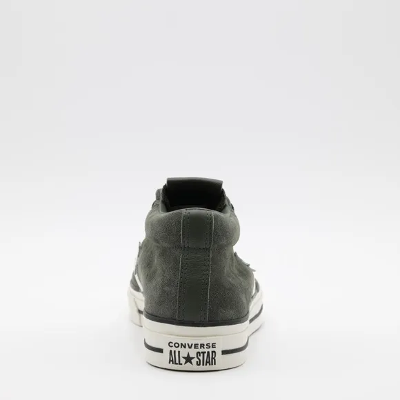 Converse Men's Comfort Star Player 76 Suede Mid Shoes Green Size 9