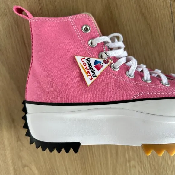 🤩Converse Run Star Hike Hi  Sz 5.5 Men's Shoes Sneakers Platform Pink A08735C🤩