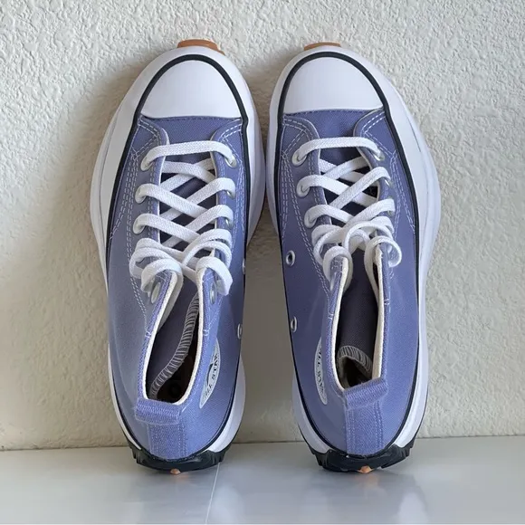 Converse Run Star Hike Platform Hi Top 'Slate Lilac' Purple Shoes Size 5