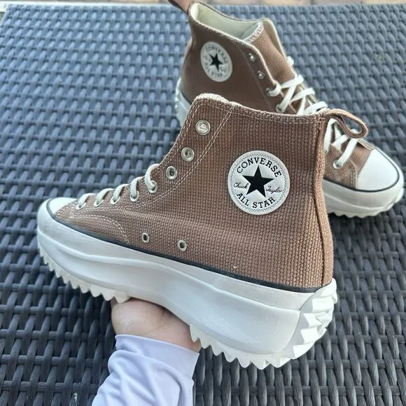Converse Run Star Hike Tonal Marble - Rose Taupe Men's Shoes 171090C Size 11.5