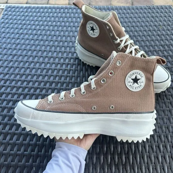 Converse Run Star Hike Tonal Marble - Rose Taupe Men's Shoes 171090C Size 11.5