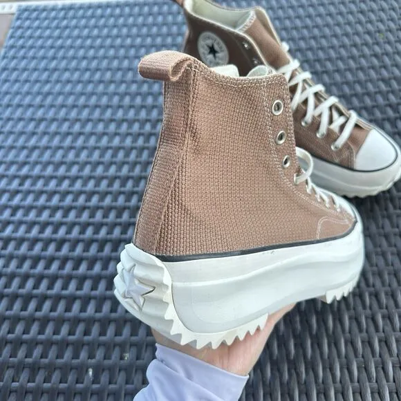 Converse Run Star Hike Tonal Marble - Rose Taupe Men's Shoes 171090C Size 11.5