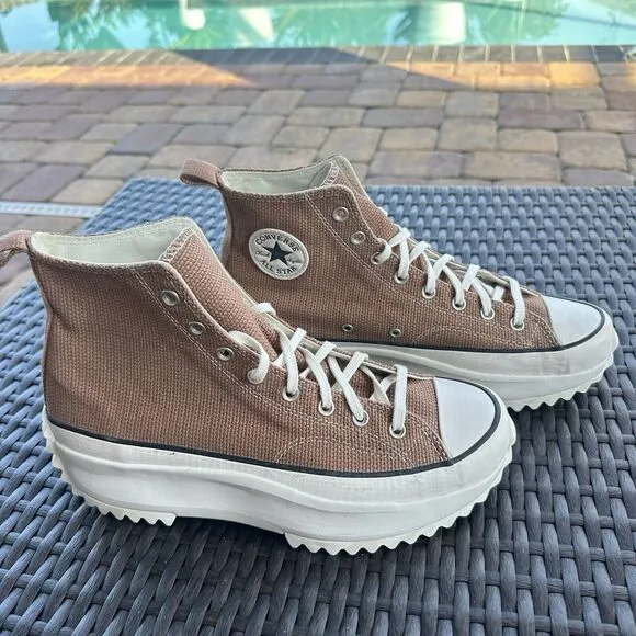 Converse Run Star Hike Tonal Marble - Rose Taupe Men's Shoes 171090C Size 11.5