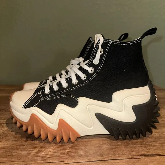 Converse Run Star Shoes Motion Canvas Platform Fashion Sneakers Runners