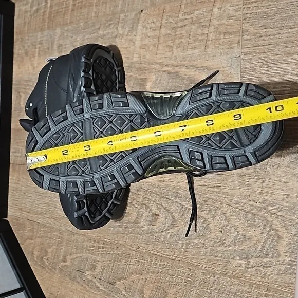 Converse Steel Toe Black Boots NWT Size 7