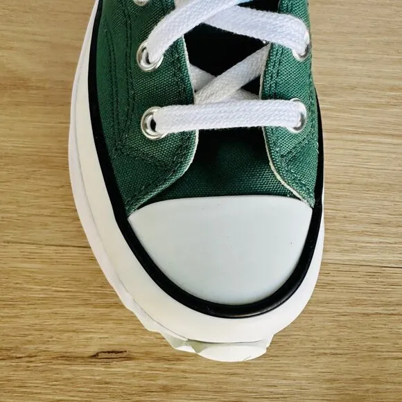 🤩Converse Sz 6 Men's Shoes Run Star Hike Platform Little Flowers Green A11562C