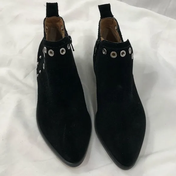 Corso Como Diana Suede Rivet Black Bootie 5