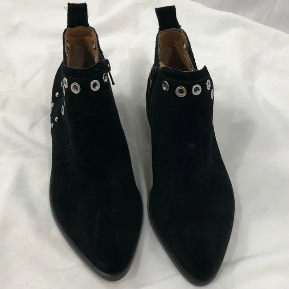 Corso Como Diana Suede Rivet Black Bootie 5