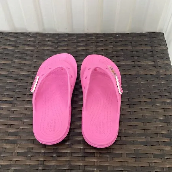 Croc sandals, women’s size 5