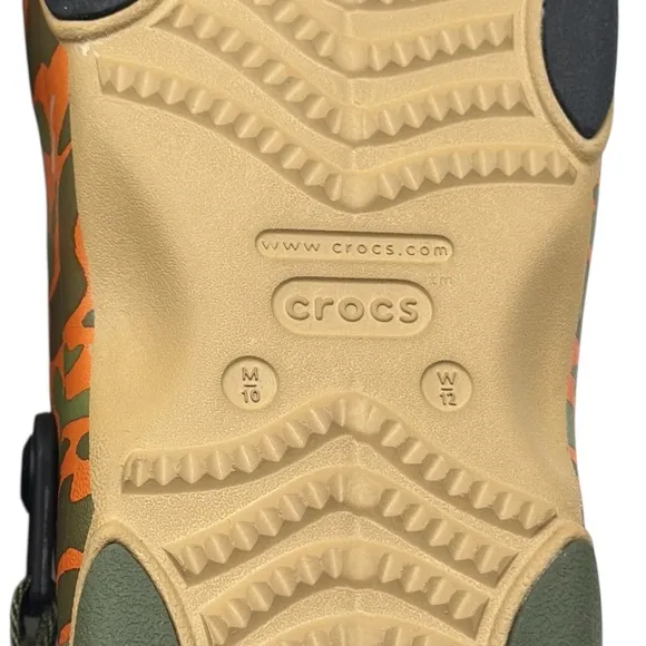 Crocs Classic All Terrain Iconic Comfort Camo Sandals Size 10