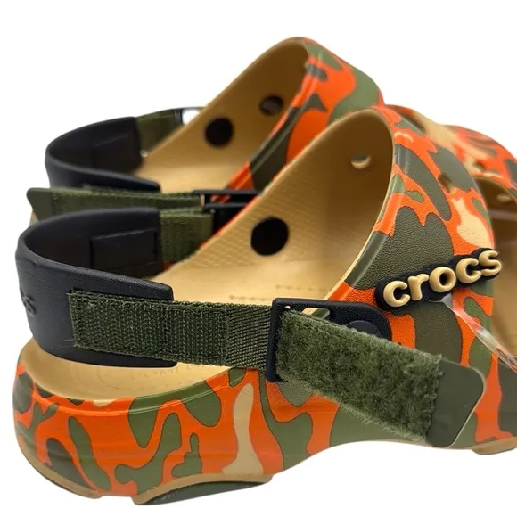 Crocs Classic All Terrain Iconic Comfort Camo Sandals Size 10