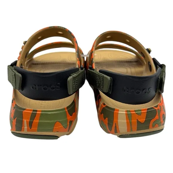 Crocs Classic All Terrain Iconic Comfort Camo Sandals Size 10