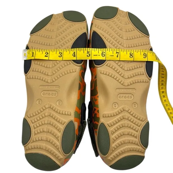 Crocs Classic All Terrain Iconic Comfort Camo Sandals Size 10