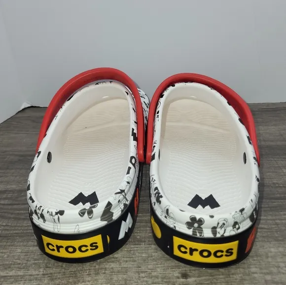 Crocs Mickey Off Court Clog Sandals Men's Size 12 New