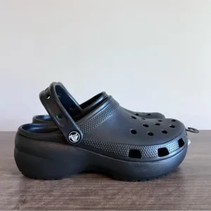 Crocs Women's Classic Platform Clog Size 7