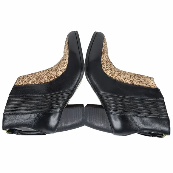 Cynthia Vincent Aston Leather Ankle Boots Size 6.5