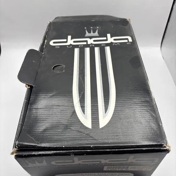 Dada Supreme Chris Webber Size 8.5 CDubbz Rare Black Red Athletic Shoes Vintage