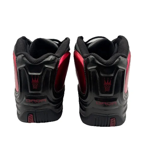 Dada Supreme Chris Webber Size 8.5 CDubbz Rare Black Red Athletic Shoes Vintage