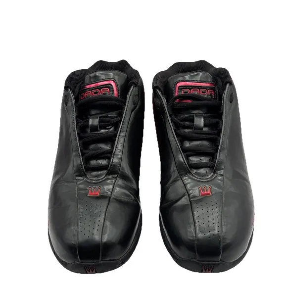 Dada Supreme Chris Webber Size 8.5 CDubbz Rare Black Red Athletic Shoes Vintage