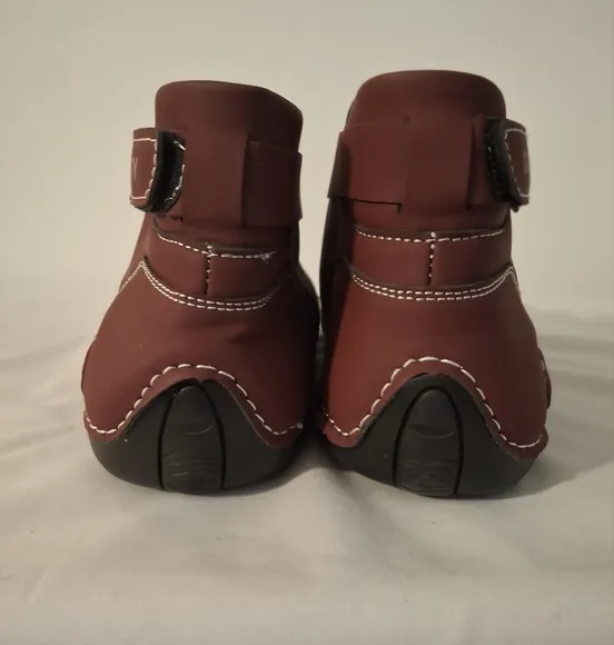 Dagy Burgandy And Black Men's Athletic Shoes