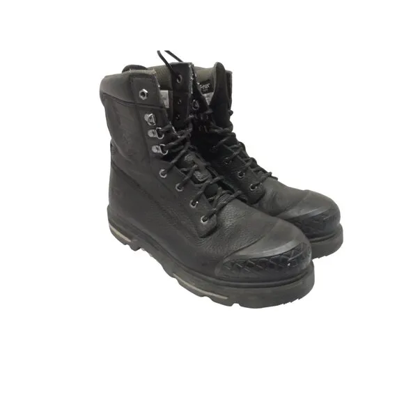 Dakota T-Max Insulation 10.5 Black Leather Work Boots For Men