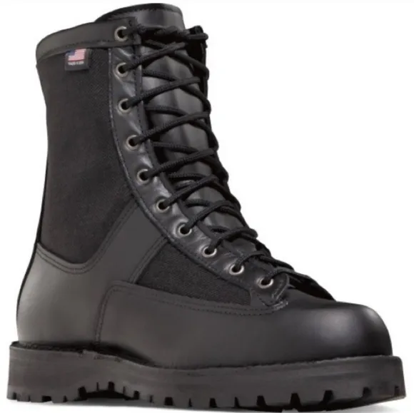 Danner Acadia Mens 11.5 EE 8&quot; Black Gore-Tex Work Combat Boots 21210 USA Vibram