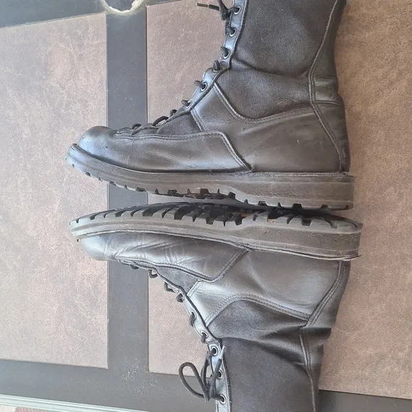 Danner Acadia Mens 11.5 EE 8&quot; Black Gore-Tex Work Combat Boots 21210 USA Vibram