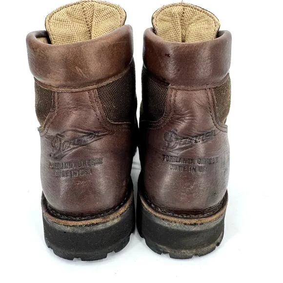 Danner Boots Mens 8.5 EE Brown Leather Light II 6&quot; Vibram Gore-Tex Made …