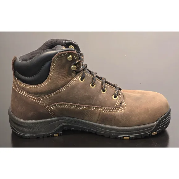 Danner Womens Size 7 M Caliper 5&quot; Brown Leather Waterproof Work Boots 19460 USA