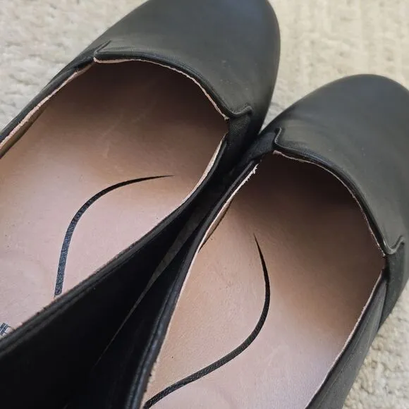 DANSKO | Addy Black Slip-On Wedge Shoes