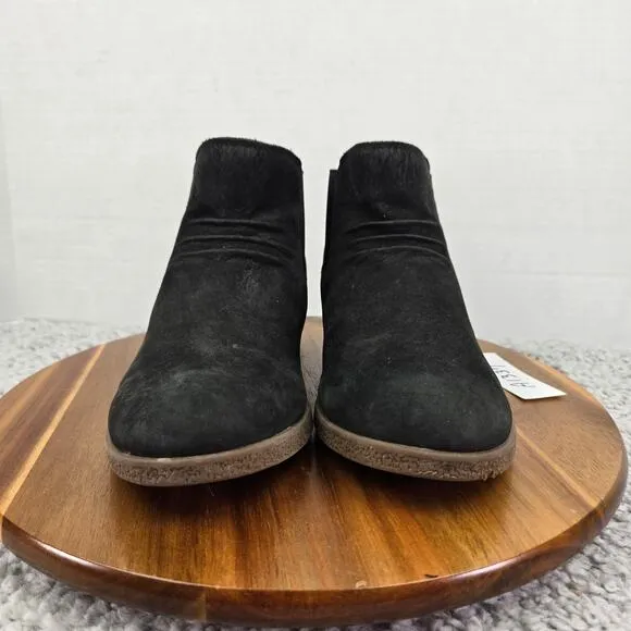 Dansko Bea Waterproof Black Nubuck Leather Casual Daily Ankle Boots Womens 38