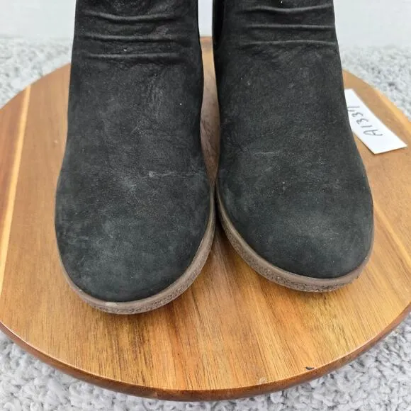 Dansko Bea Waterproof Black Nubuck Leather Casual Daily Ankle Boots Womens 38
