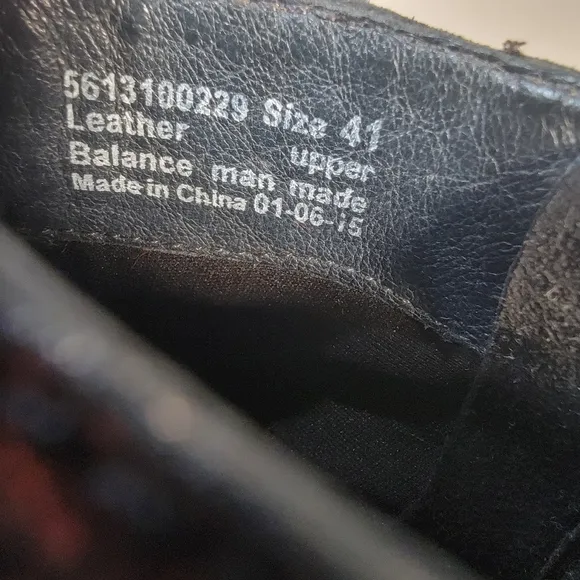 Dansko Black and Metallic Bronze Ankle Boots Size 41