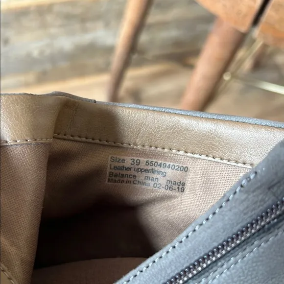 Dansko Gray Ankle Boots with Side Zipper