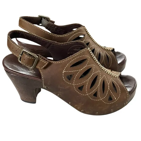 Dansko Rowena clog sandals Brown 38