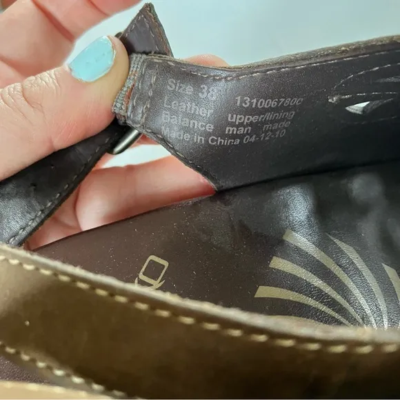 Dansko Rowena clog sandals Brown 38
