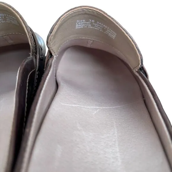 Dansko Women’s Bel Oiled Brown Slip On Clog Size 38