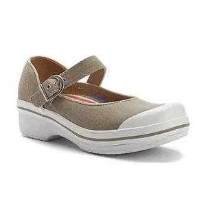 Dansko Women's Vegan Valerie Khaki Mary Jane Comfort Shoes -Size 39/ 8.5-9