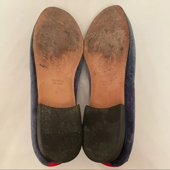 Del Toro X Moda Operandi Tipsy loafers velvet wine glass embroidered shoes 11