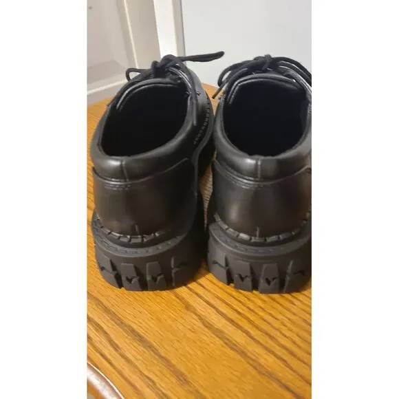 dELiAs Dolls Kill Oxford Platform Chunky Teen Craft Shoes Lace Up Black‎ Size 8M