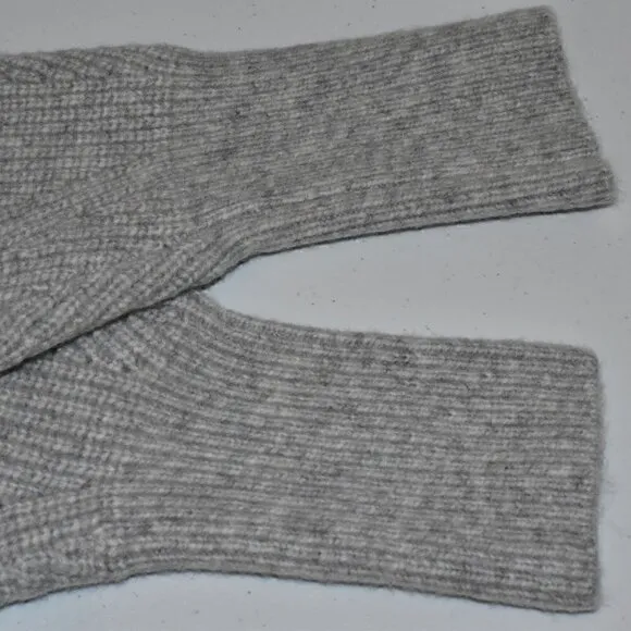 Design History Long Sleeve Gray Pullover Sweater Top Dress Size OS