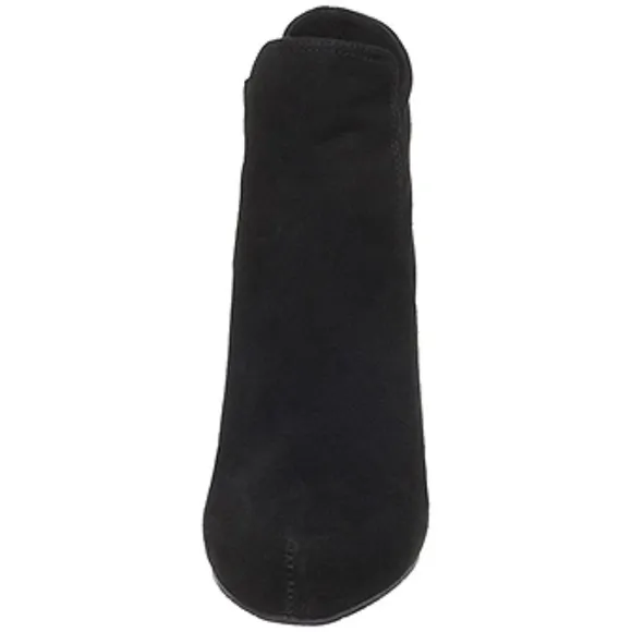 Diego di Lucca Ankle Stiletto Black Suede Boots