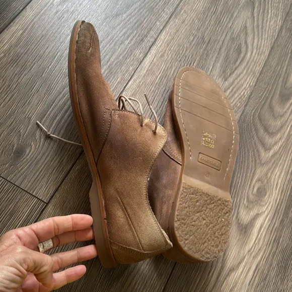 Diesel Brown Chukka Boots Suede Casual size 45
