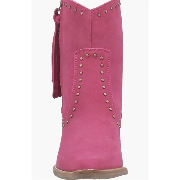 Dingo Womens Classy N' Sassy Snip Toe Casual Boots cowgirl western 8
