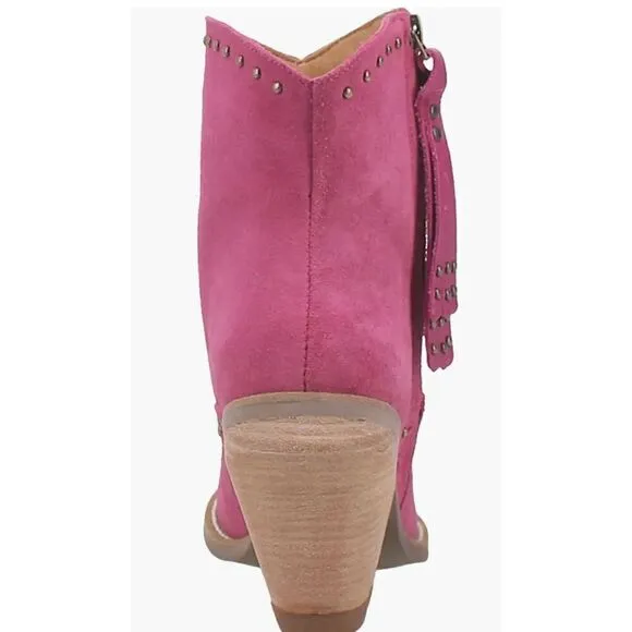 Dingo Womens Classy N' Sassy Snip Toe Casual Boots cowgirl western 8