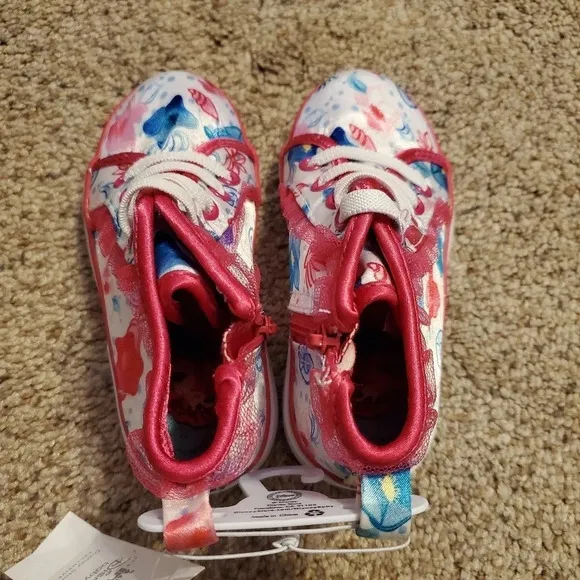 Disney Baby Ariel Mermaid Hi Top Sneakers 2 YRS