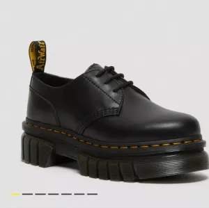 Doc Martens Audrick Nappa Leather Platform Shoes