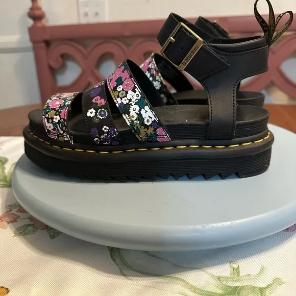 Doc Martens floral sandals