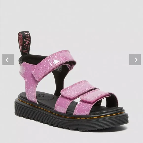 Doc Martens Junior Klare Glitter Sandals